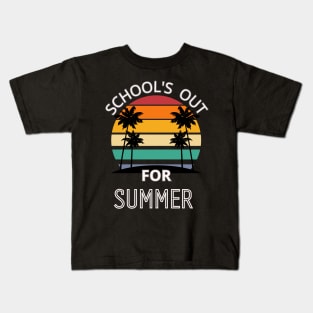 School's out for summer Kids T-Shirt